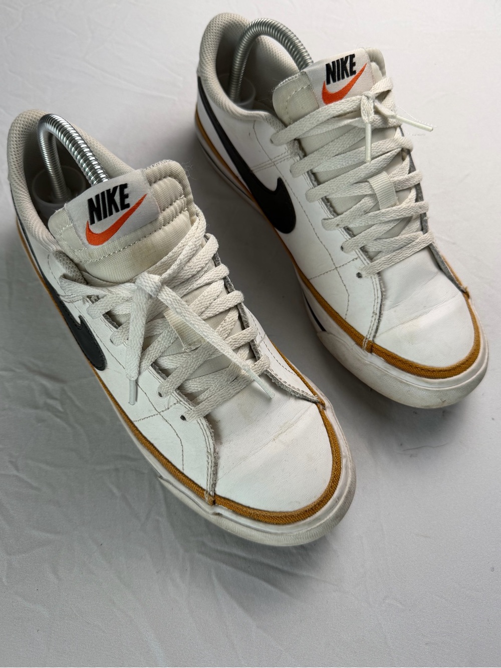 Nike Court Legacy (GS) DA5380-102 White Desert Ochre Size 7y or Women's 9